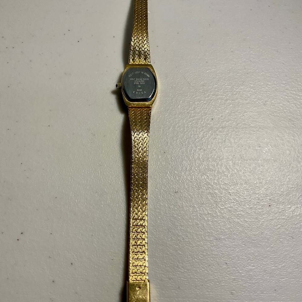 Vintage Xavier Gold Tone Watch - Picture 4 of 8